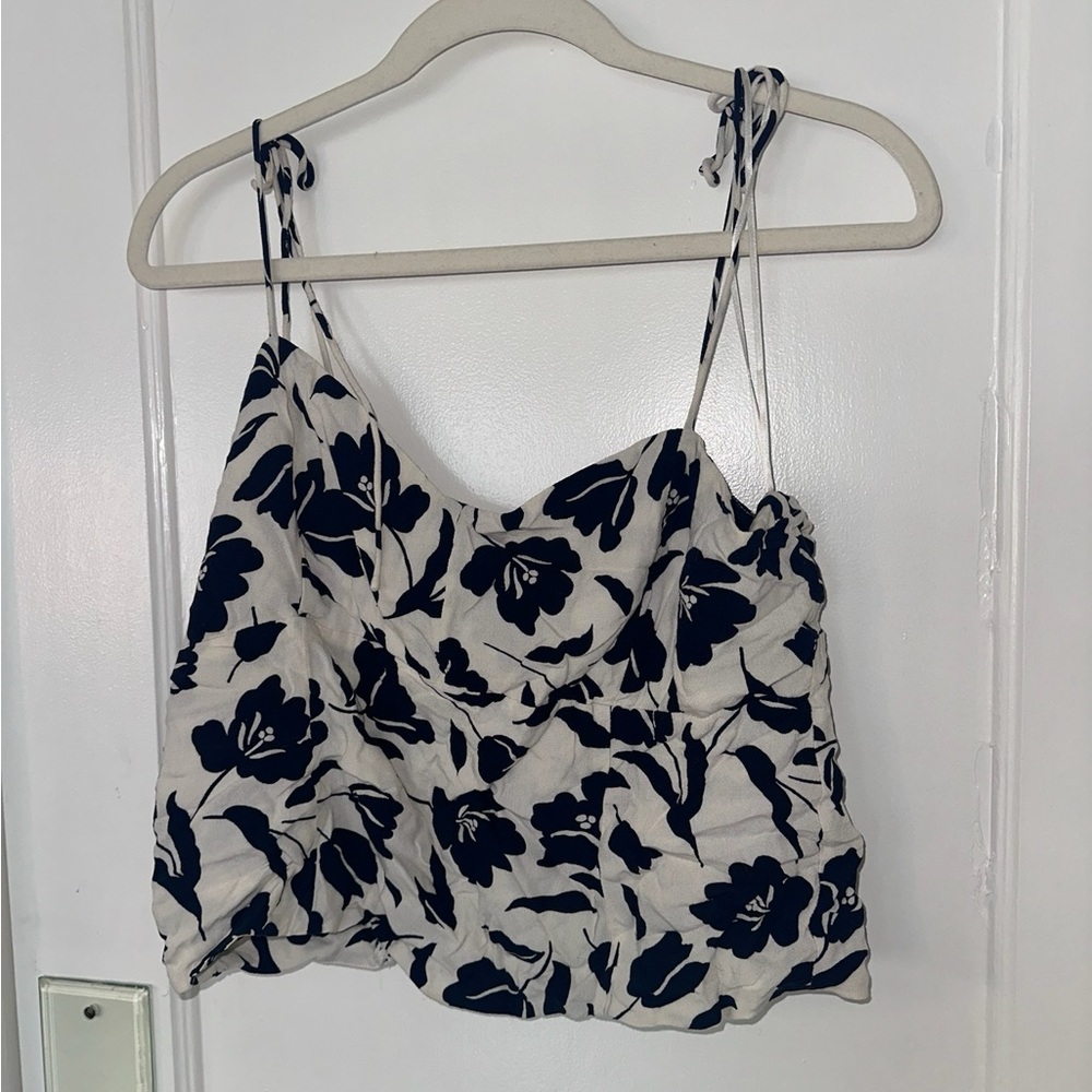 Floral Print Women's Top